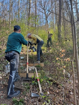 Wanderwegpflege Frühling