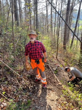 Wanderwegpflege Frühling